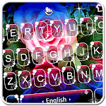 Live 3D Shining Colorful Rose Keyboard Theme icon