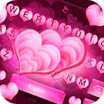 Love Pink Heart Keyboard Theme icon