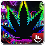 Neon Color Weed Keyboard Theme icon
