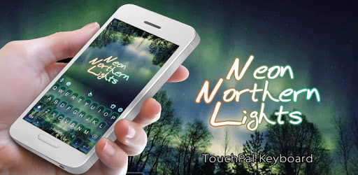 Live Neon Northern Lights Keyboard Theme pc screenshot Live Neon Northern Lights Keyboard Theme pc screenshot