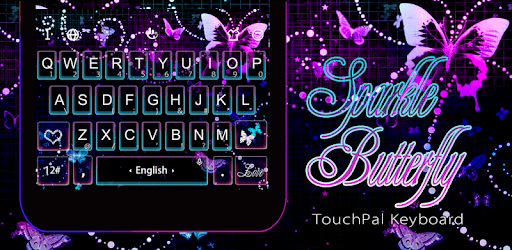 Sparkling Butterfly Keyboard pc screenshot