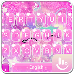 Pink Unicorn Keyboard Theme icon