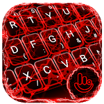 Red Lightning Keyboard Theme icon