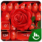 Romantic Love Red Rose Keyboard Theme for pc icon