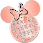 Rose Gold Minny Keyboard Theme icon