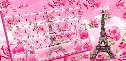Rose Paris Keyboard Theme pc screenshot Rose Paris Keyboard Theme pc screenshot