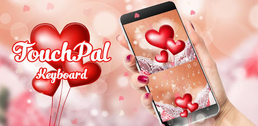 Romantic Love Heart  Keyboard Theme pc screenshot