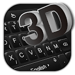 3D Simple Business Black Keyboard Theme icon