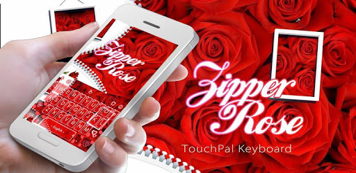 Zipper Rose Keyboard Theme pc screenshot Zipper Rose Keyboard Theme pc screenshot