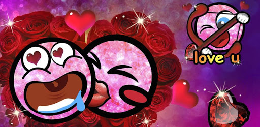 Valentine Pink Emoji Keyboard Sticker pc screenshot Valentine Pink Emoji Keyboard Sticker pc screenshot