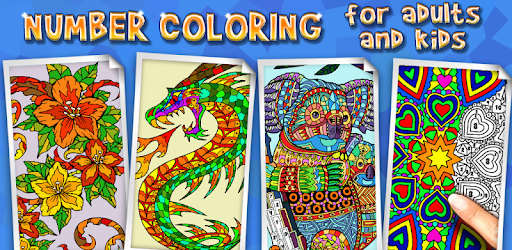 Number Coloring – Coloring book for adults & kids pc screenshot