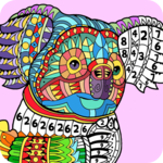 Number Coloring – Coloring book for adults & kids icon