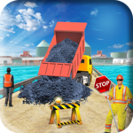 Build City Road - Long Highway Construction Sim for pc icon