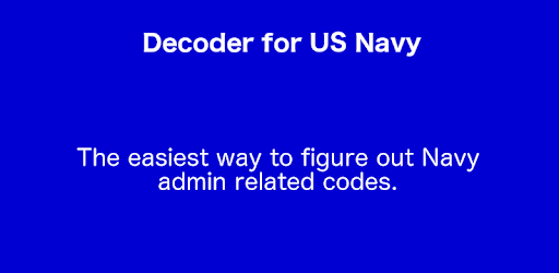 Decoder for US Navy pc screenshot Decoder for US Navy pc screenshot