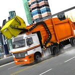 Crazy Garbage Truck Simulator icon