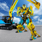 Heavy Excavator Robot - Transformation Robot Game icon