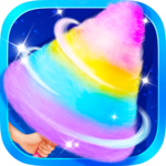 Carnival Fair Food - Sweet Rainbow Cotton Candy icon
