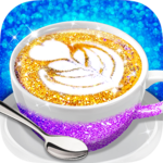 Glitter Coffee - Make The Most Trendy Food for pc icon