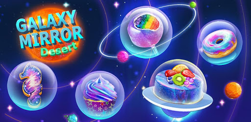 Rainbow Galaxy Mirror Desserts Maker Cooking Games pc screenshot