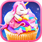 Rainbow Unicorn Foods & Desserts: Cooking Games icon