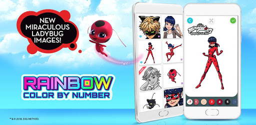 RAINBOW Color by Number - Miraculous Ladybug Art pc screenshot RAINBOW Color by Number - Miraculous Ladybug Art pc screenshot