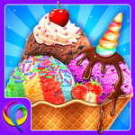 Rainbow Ice Cream Party -  Unicorn Dessert Food for pc icon