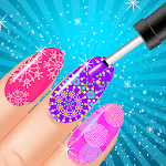 Nail Art Salon Nail Polish Game icon