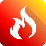 Burn'em Down! HR Zones BMI WHR BMR and fat burning icon