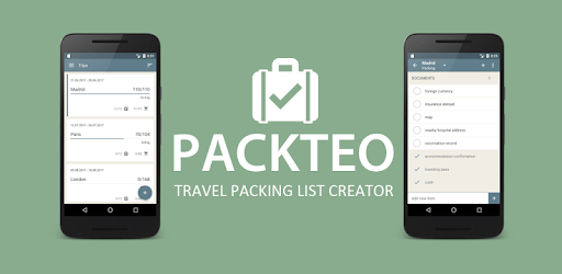PackTeo - Travel Packing List pc screenshot PackTeo - Travel Packing List pc screenshot