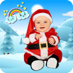 Lovely Baby Photo: costume, frame, and nice face icon