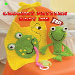 Crochet Pattern Baby Bibs icon