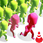 Crowd city : crowd in town icon