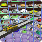Multi-Level Underground Car Parking Driving School icon