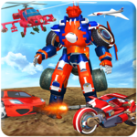 Transmute Robot Superhero icon