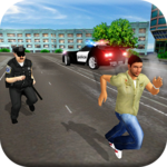 US Police Simulator Crime City Cop Car Driving icon