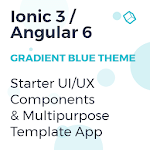 Ionic 3 UI/UX Components & Multipurpose Template icon