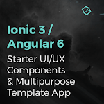Ionic 3 UI/UX Components & Multipurpose Theme App for pc icon