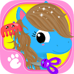 Cute & Tiny Horses - Baby Pony Care & Hair Salon icon