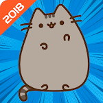 Cute Pusheen Cat Backgrounds icon