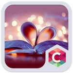 Romantic Heart Book Theme icon