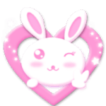 Cute Bunny Theme HD C Launcher icon