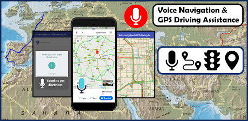 Voice navigation & GPS driving direction pc screenshot Voice navigation & GPS driving direction pc screenshot