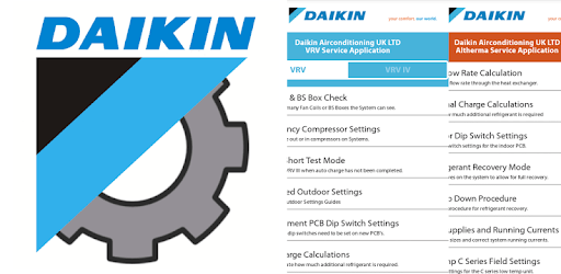 Daikin Service pc screenshot Daikin Service pc screenshot