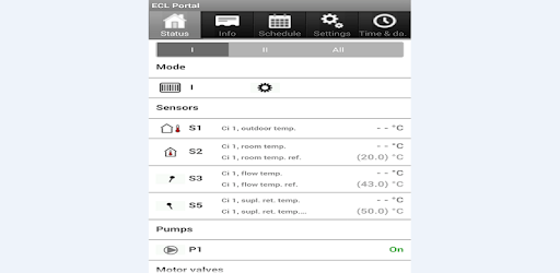 ECL Comfort 310 Portal pc screenshot ECL Comfort 310 Portal pc screenshot