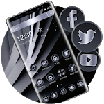 Dark Black Wall Theme icon