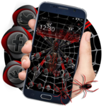 Dark Black Metal Spider Theme icon
