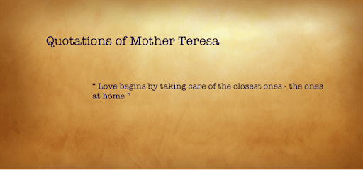 Quotations of Mother Teresa pc screenshot Quotations of Mother Teresa pc screenshot