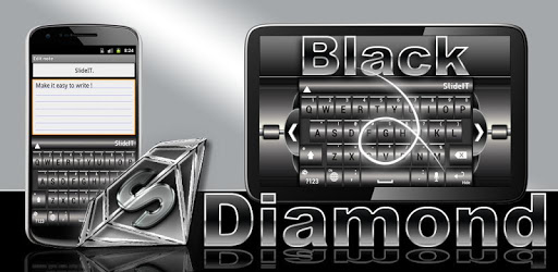 SlideIT Black Diamond Skin pc screenshot SlideIT Black Diamond Skin pc screenshot
