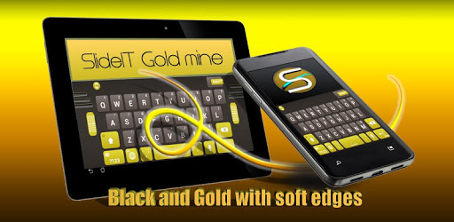 SlideIT Gold Mine Skin pc screenshot