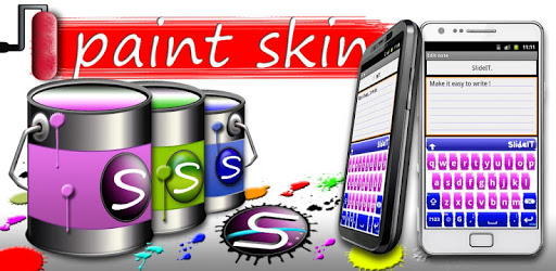 SlideIT Paint Style Skin pc screenshot